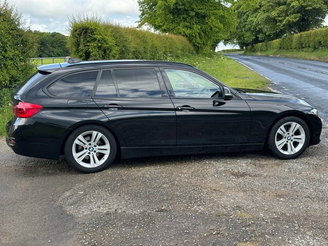 BMW 3 Series 320D Ed Sport Touring YD17DLN Black #6