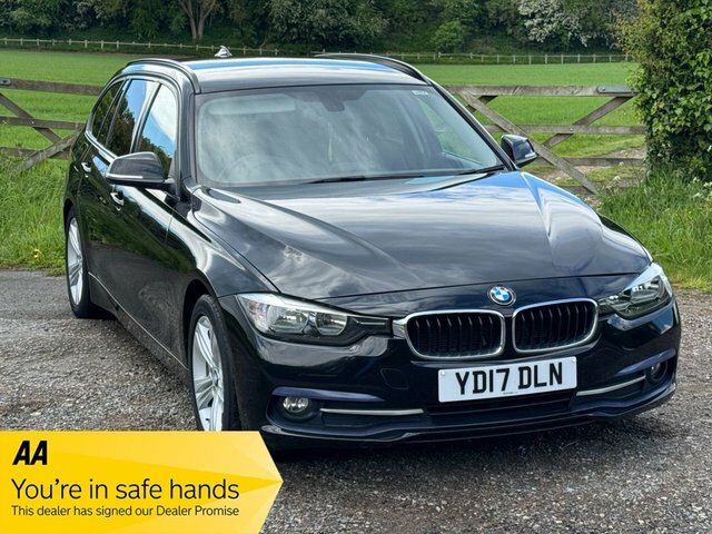 BMW 3 Series 320D Ed Sport Touring Black