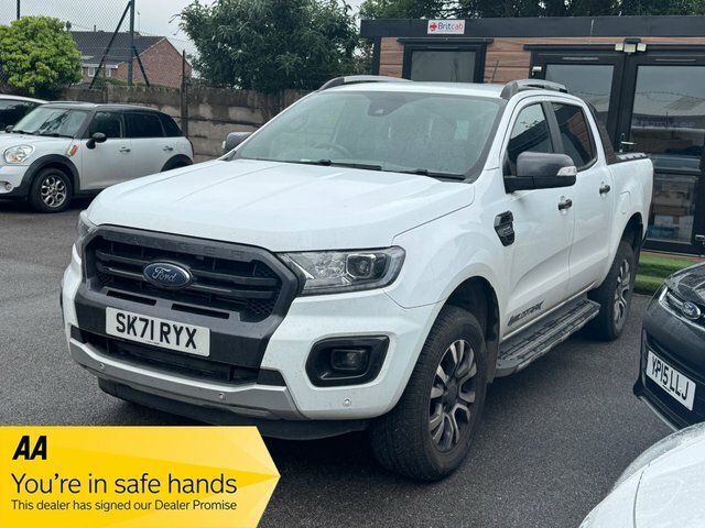 Ford Ranger Ecoblue Wildtrak Pickup Double White