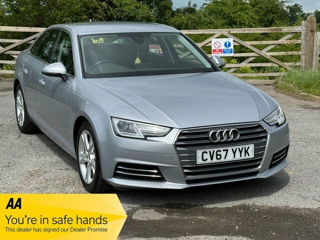 Audi A4 Tdi Ultra Sport Saloon Silver
