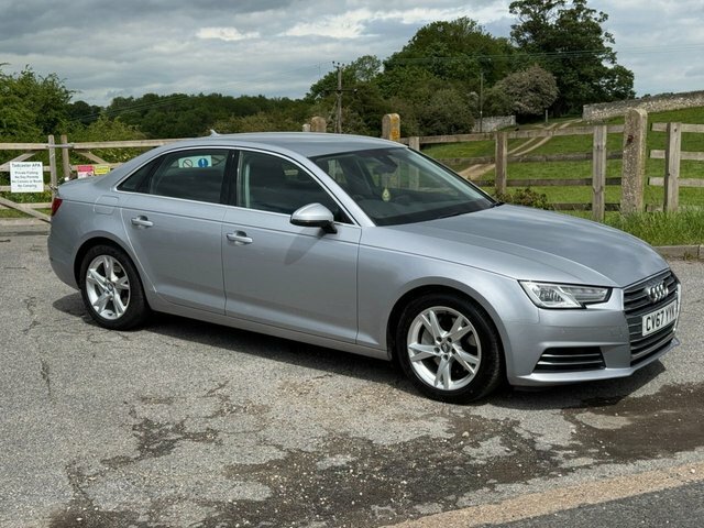 Audi A4 Tdi Ultra Sport Saloon CV67YYK Silver #3