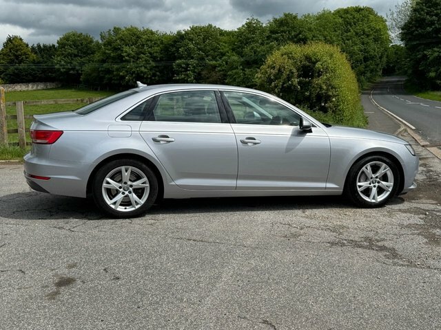Audi A4 Tdi Ultra Sport Saloon CV67YYK Silver #6