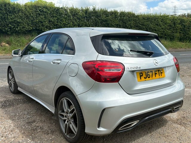 Mercedes-Benz A Class A200d Amg Line Hatchback PJ67FTF Silver #4