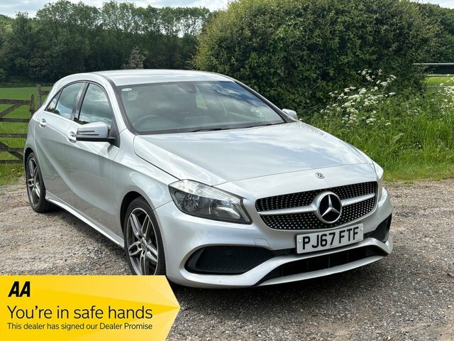Mercedes-Benz A Class A200d Amg Line Hatchback Silver