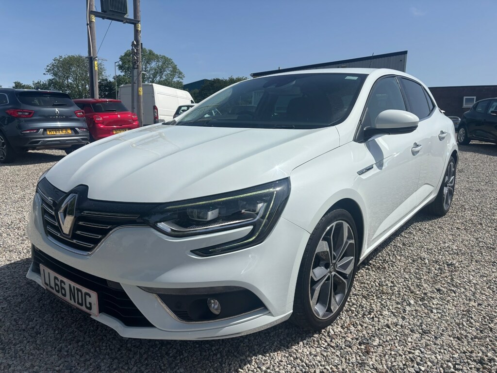 Renault Megane 1.5 Dci Signature Nav LL66NDG White #3