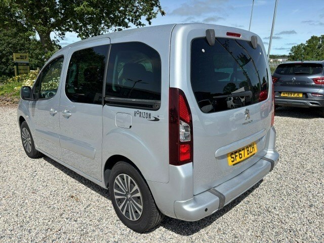 Peugeot Partner Tepee 1.6 Bluehdi 100 Active Etg Silver #4