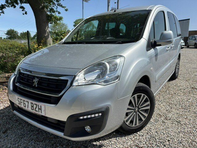 Peugeot Partner Tepee 1.6 Bluehdi 100 Active Etg Silver