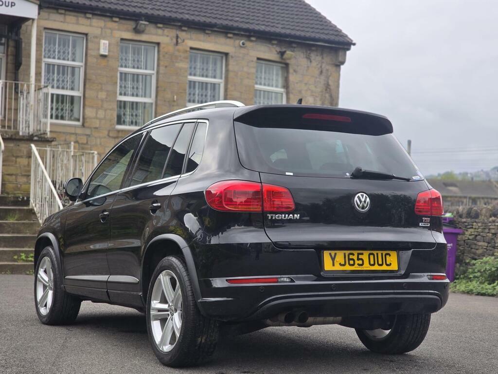 Volkswagen Tiguan 1.4 Tsi R-line Suv Black #4