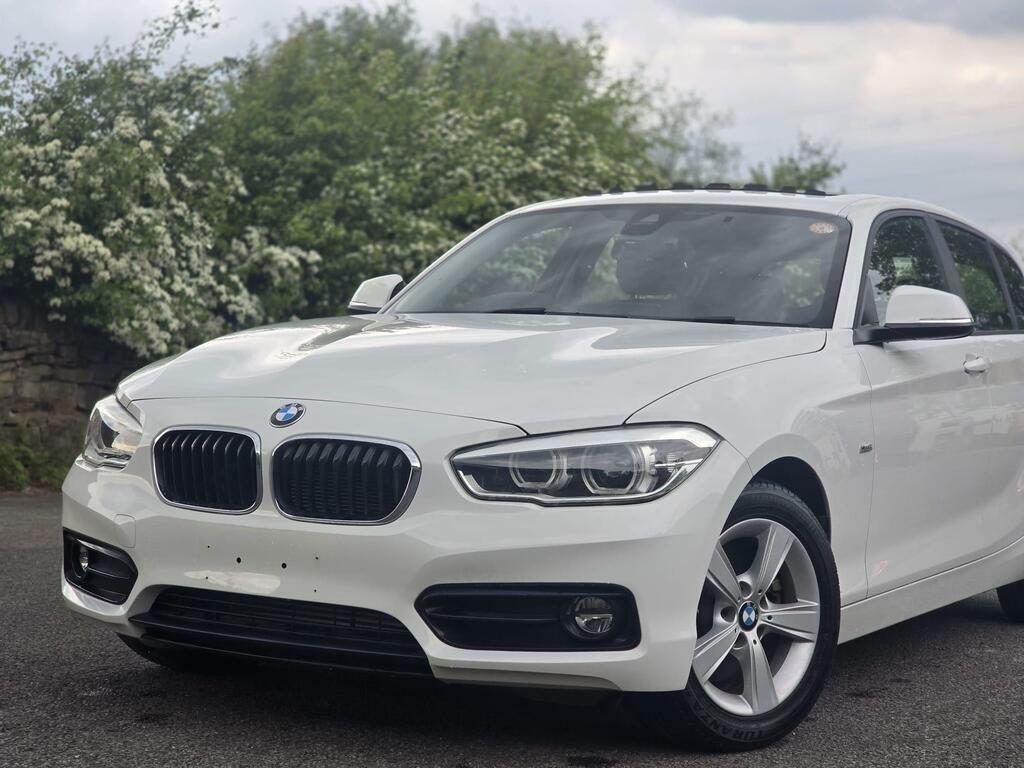BMW 1 Series 2.0 118D Sport Hatchback  White #6