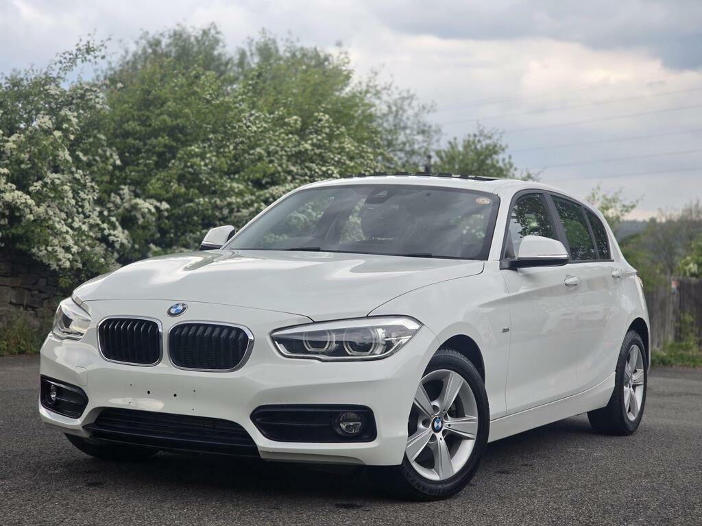 BMW 1 Series 2.0 118D Sport Hatchback  White #2