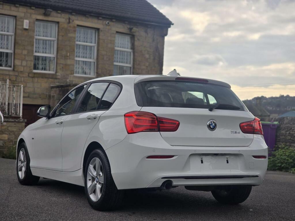 BMW 1 Series 2.0 118D Sport Hatchback  White #3