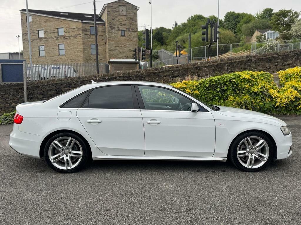 Audi A4 2.0 Tfsi S Line Saloon White #6