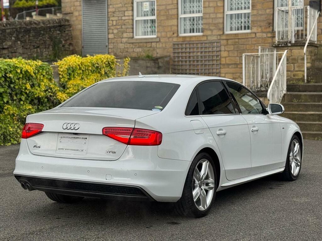 Audi A4 2.0 Tfsi S Line Saloon White #4