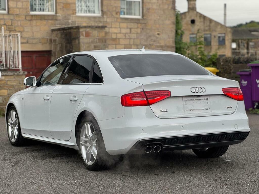 Audi A4 2.0 Tfsi S Line Saloon White #3