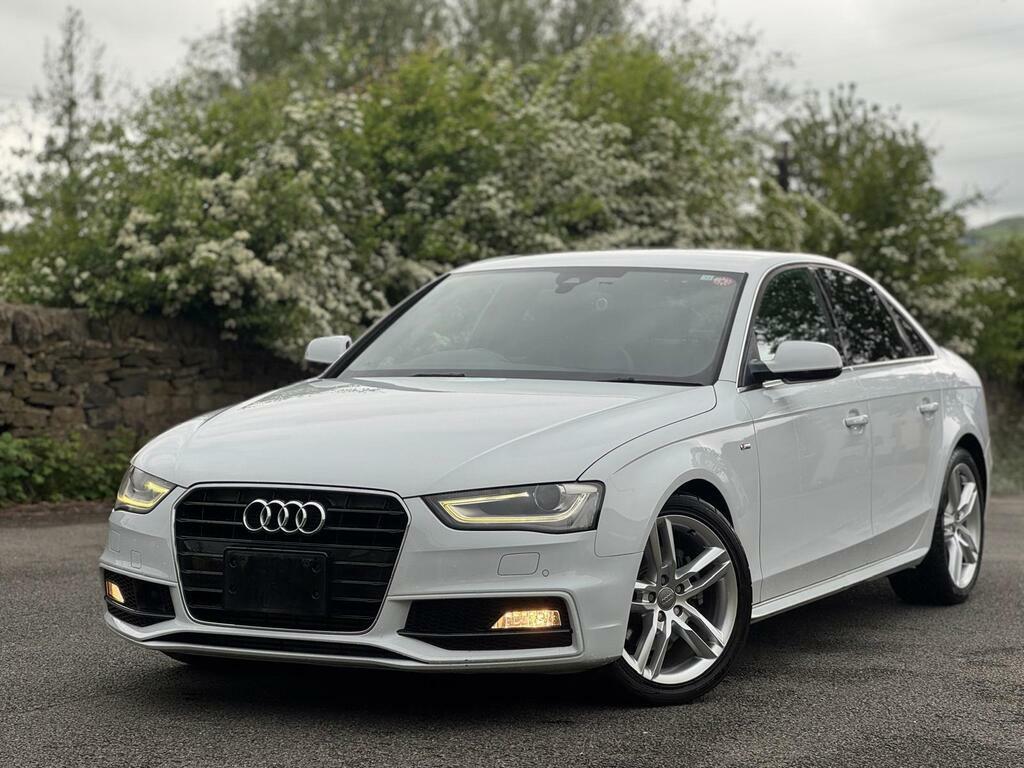 Audi A4 2.0 Tfsi S Line Saloon White