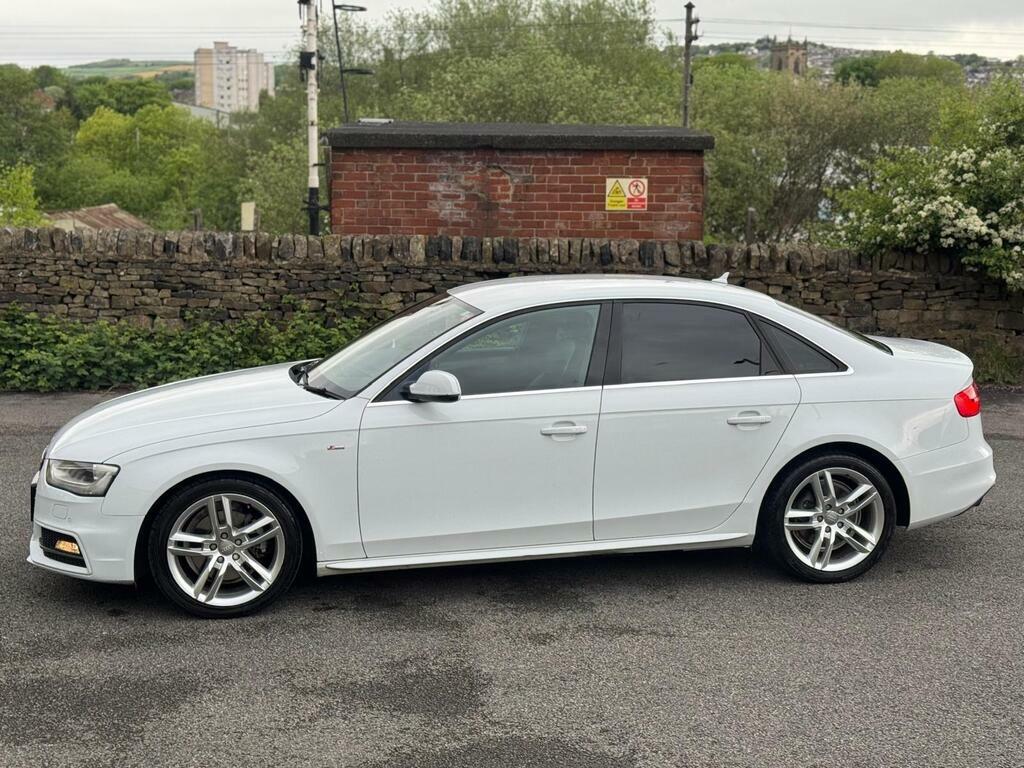 Audi A4 2.0 Tfsi S Line Saloon White #5