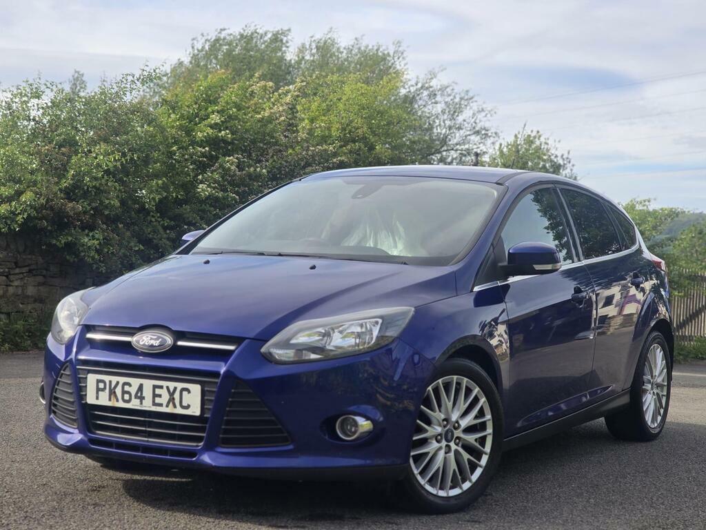 Ford Focus 1.6 Tdci Zetec Navigator Euro 5 S S PK64EXC Blue #3