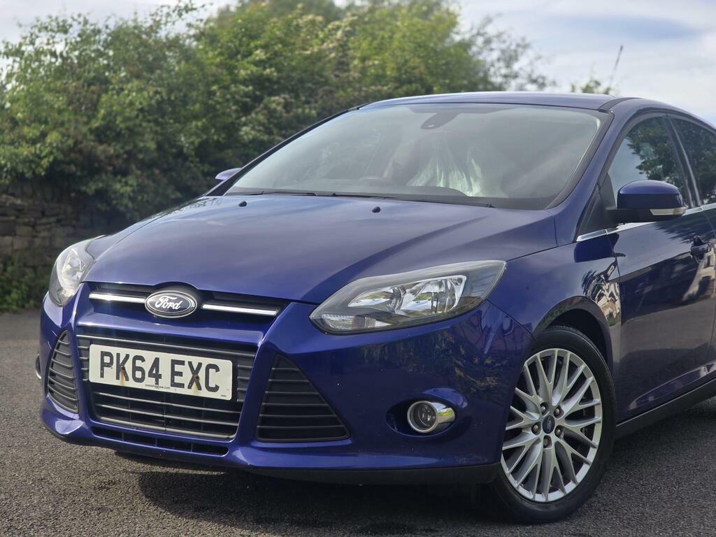 Ford Focus 1.6 Tdci Zetec Navigator Euro 5 S S PK64EXC Blue #6