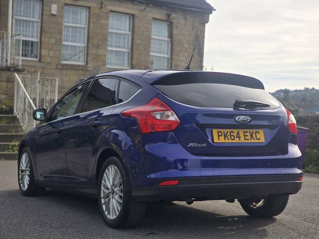 Ford Focus 1.6 Tdci Zetec Navigator Euro 5 S S PK64EXC Blue #4