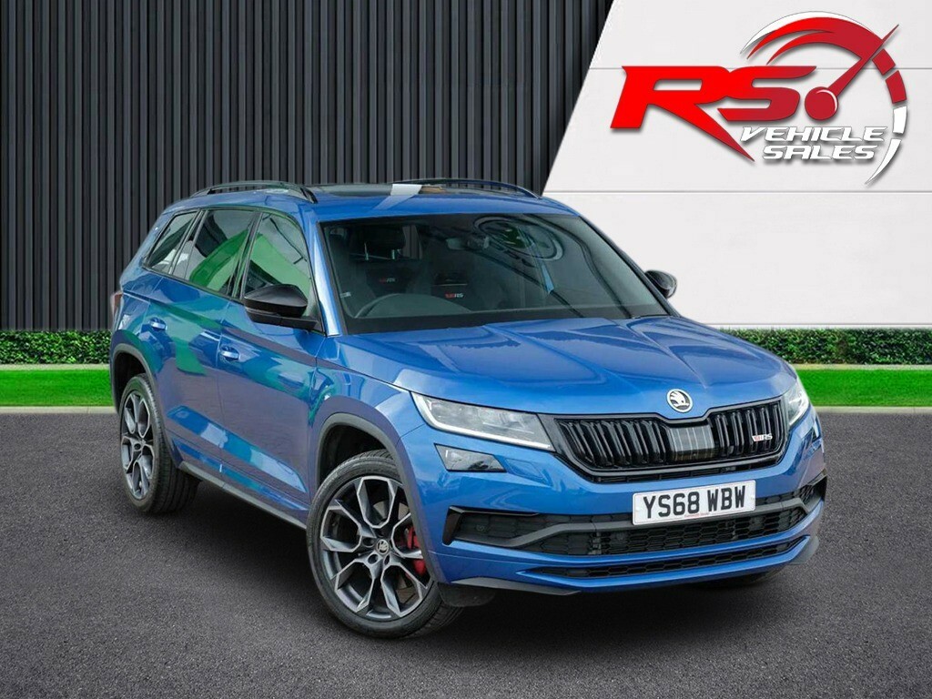 Skoda Kodiaq Suv 2.0 Bitdi Vrs Dsg 4Wd Euro 6 Ss 7 Seat Blue