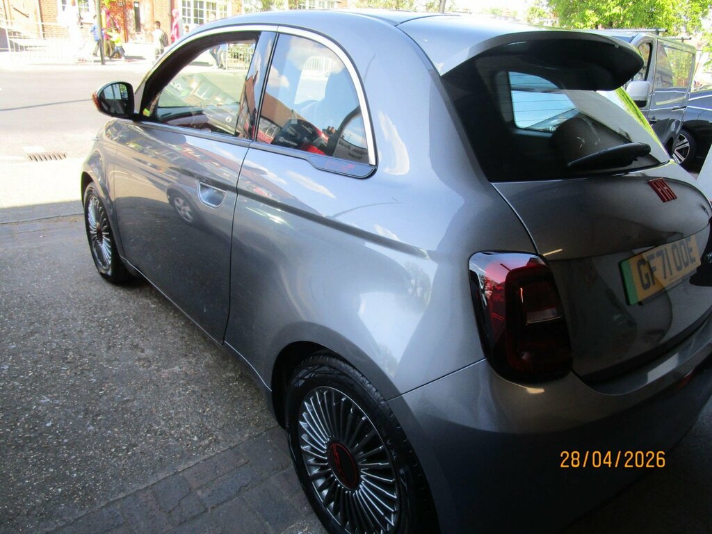 Fiat 500E 42Kwh Red GF71OOE Grey #6