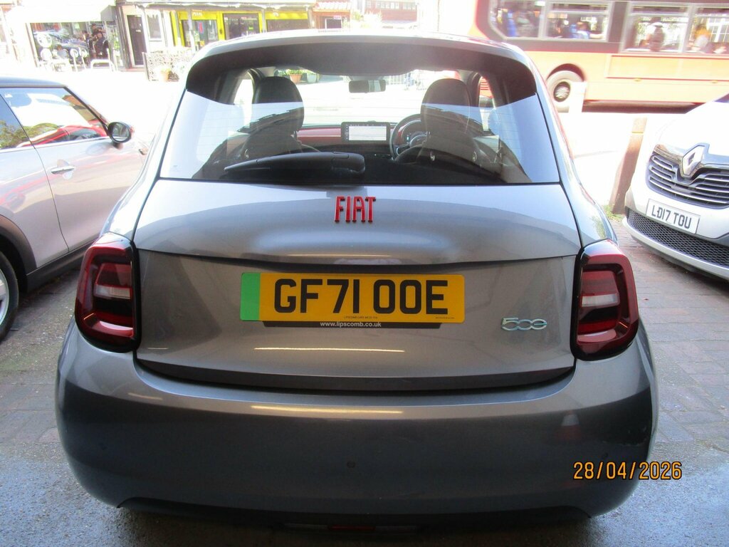 Fiat 500E 42Kwh Red GF71OOE Grey #4