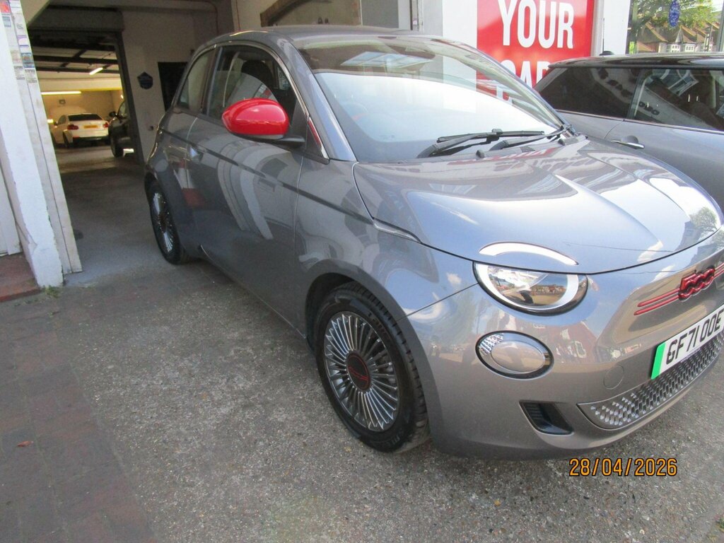 Fiat 500E 42Kwh Red GF71OOE Grey #2