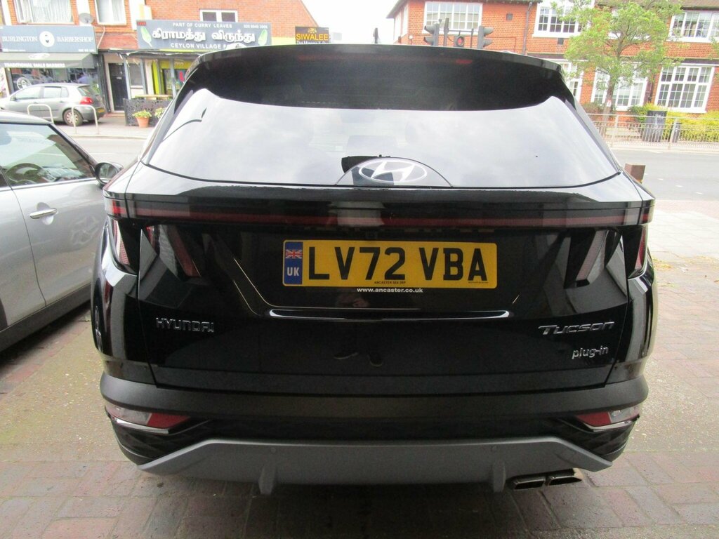 Hyundai Tucson 1.6 H T-gdi 13.8Kwh Ultimate 4Wd Euro 6 Ss LV72VBA Black #3