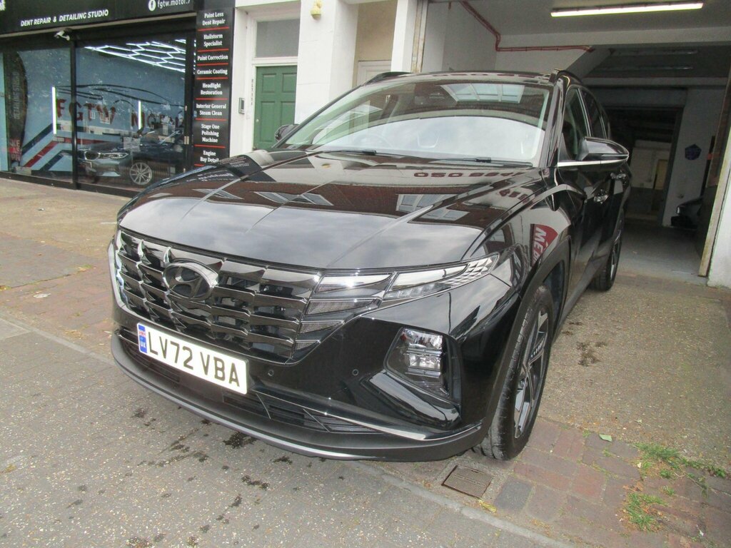 Hyundai Tucson 1.6 H T-gdi 13.8Kwh Ultimate 4Wd Euro 6 Ss LV72VBA Black #2
