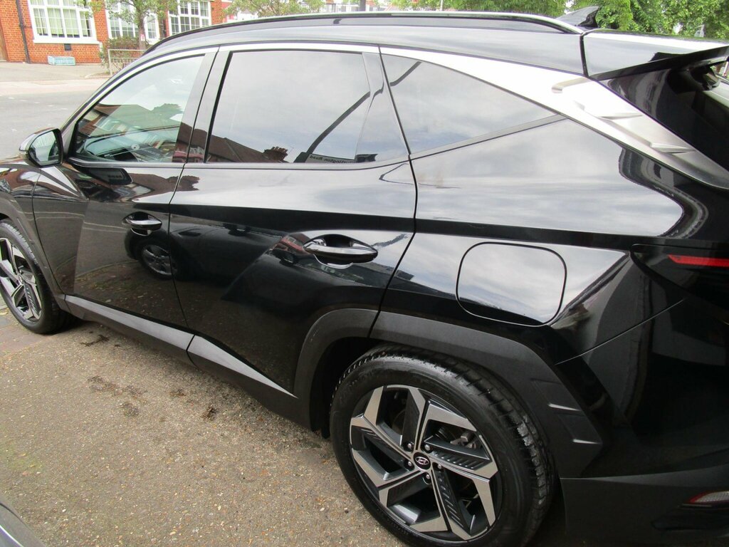 Hyundai Tucson 1.6 H T-gdi 13.8Kwh Ultimate 4Wd Euro 6 Ss LV72VBA Black #5