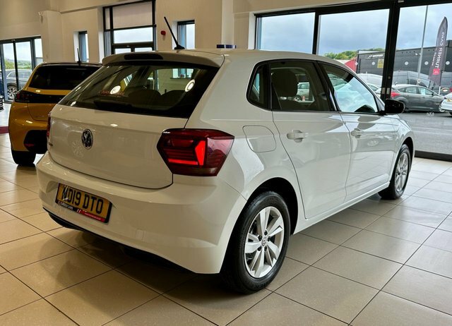 Volkswagen Polo 1.0 Se Hatchback Euro 6 S S 7 ND19DTO White #3