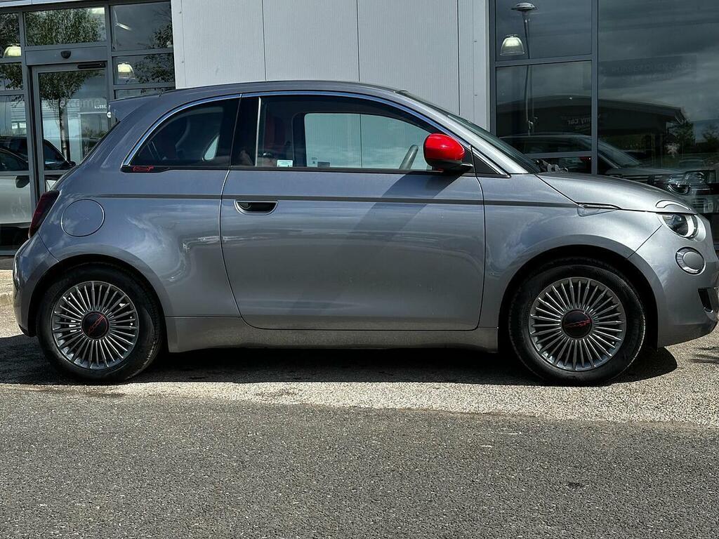 Fiat 500E 42Kwh Red Hatchback 118 Ps NU71JWA Grey #4