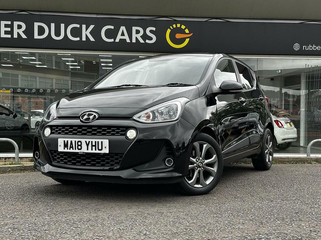 Hyundai I10 1.2 Premium Se Euro 6 MA18YHU Black #3