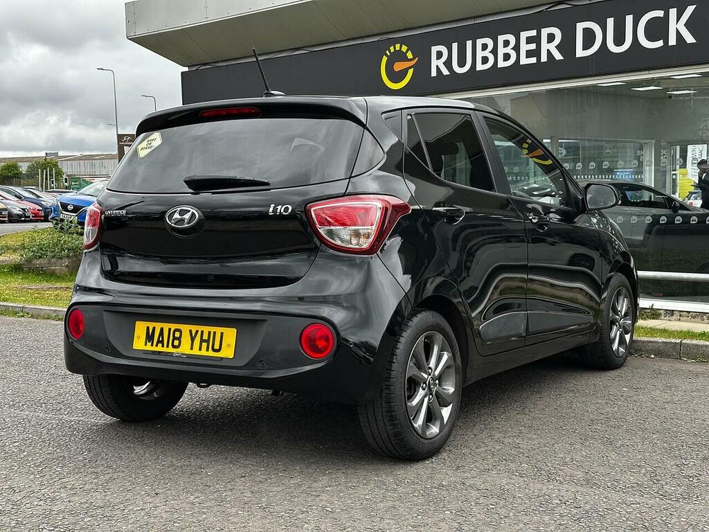 Hyundai I10 1.2 Premium Se Euro 6 MA18YHU Black #6