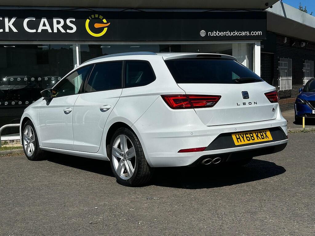 Seat Leon 1.5 Tsi Evo Fr St Dsg Euro 6 Ss White #4
