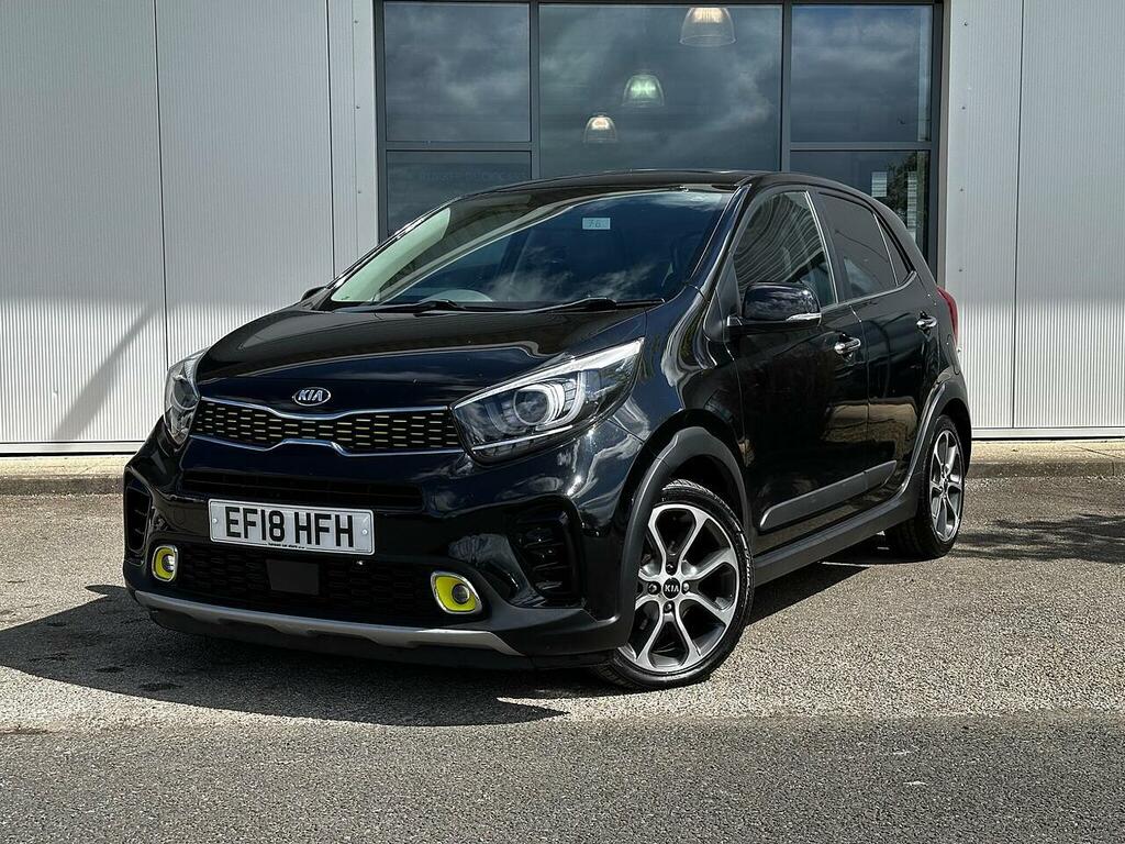 Kia Picanto 1.25 X-line S Euro 6 EF18HFH Black #3
