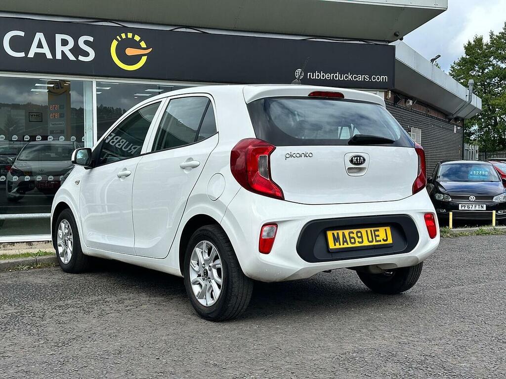 Kia Picanto 1.0 2 Euro 6 Ss MA69UEJ White #4