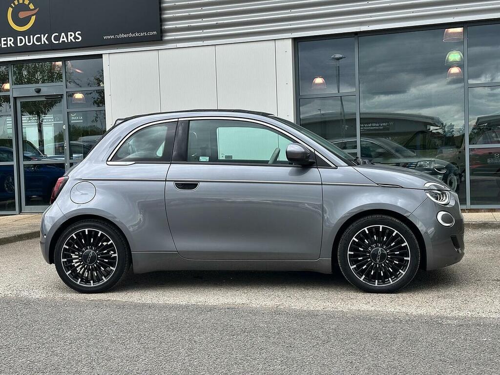 Fiat 500E C 42Kwh La Prima Convertible 118 Grey #4