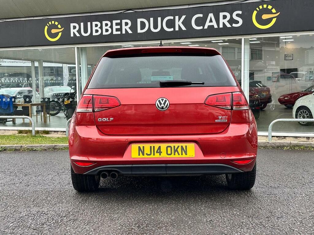 Volkswagen Golf 1.4 Tsi Bluemotion Tech Act Gt Euro 6 Ss NJ14OKN Red #6