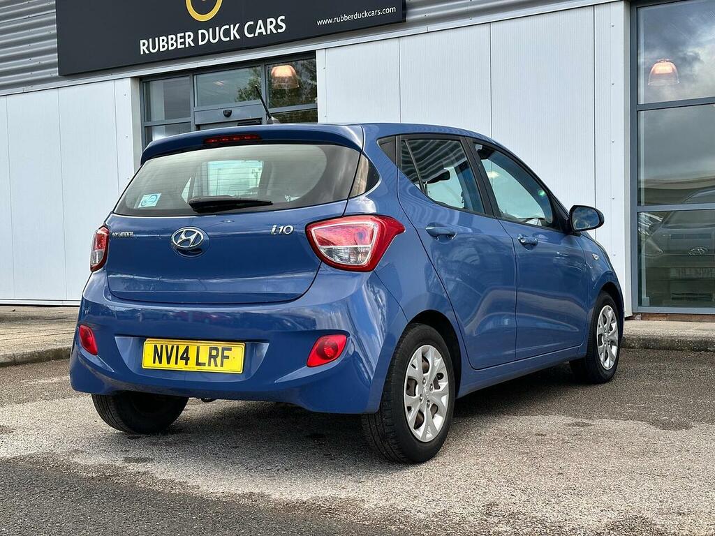Hyundai I10 1.0 Se Hatchback Euro 5 66 Ps NV14LRF Blue #5