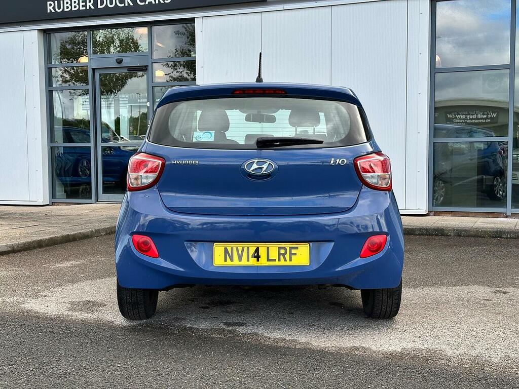 Hyundai I10 1.0 Se Hatchback Euro 5 66 Ps NV14LRF Blue #6