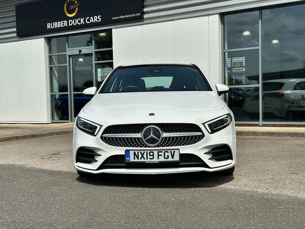 Mercedes-Benz A Class 1.3 A180 Amg Line Premium Plus Euro 6 Ss NX19FGV White #2