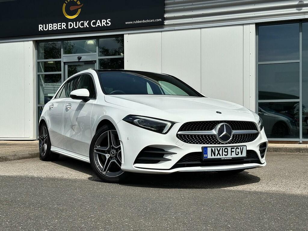 Mercedes-Benz A Class 1.3 A180 Amg Line Premium Plus Euro 6 Ss White