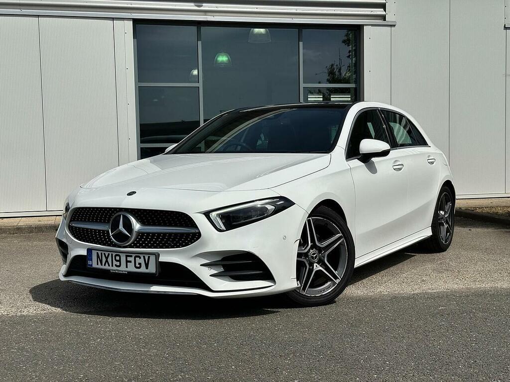 Mercedes-Benz A Class 1.3 A180 Amg Line Premium Plus Euro 6 Ss NX19FGV White #3
