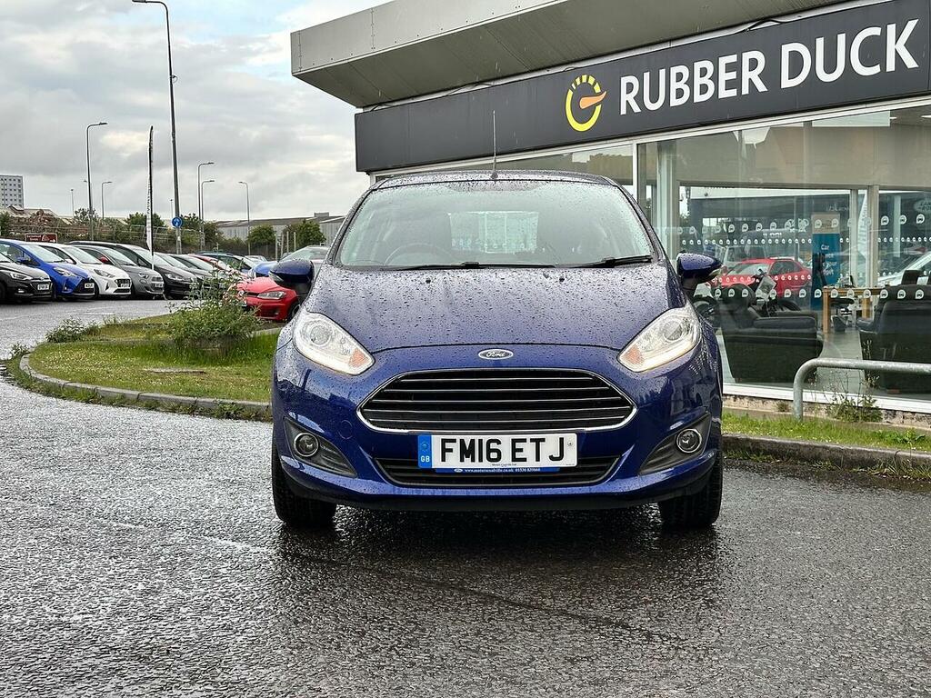 Ford Fiesta 1.25 Zetec Hatchback Euro 6 82 FM16ETJ Blue #2