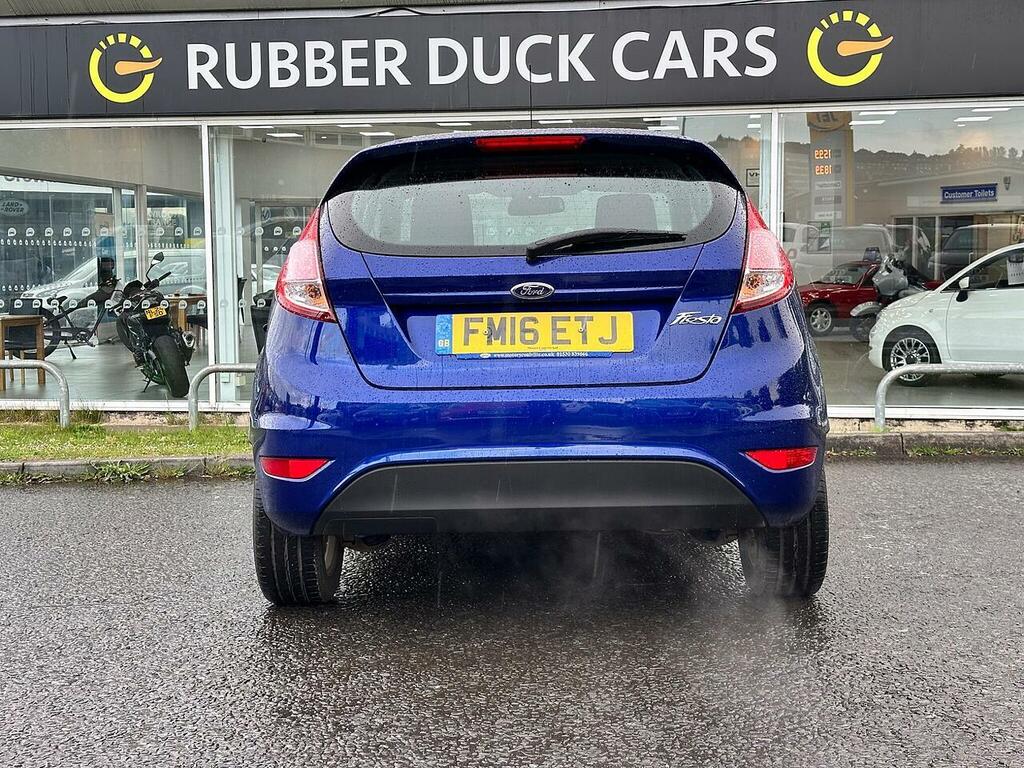 Ford Fiesta 1.25 Zetec Hatchback Euro 6 82 FM16ETJ Blue #5