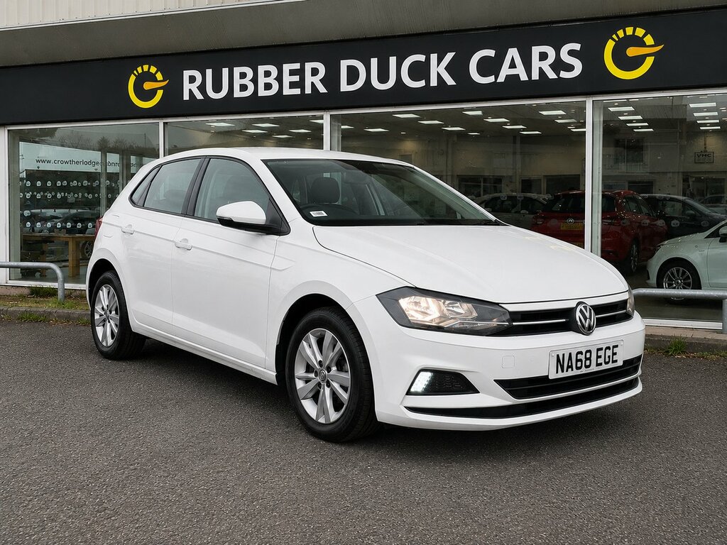 Volkswagen Polo 1.0 Tsi Se Hatchback Dsg Euro 6 Ss White