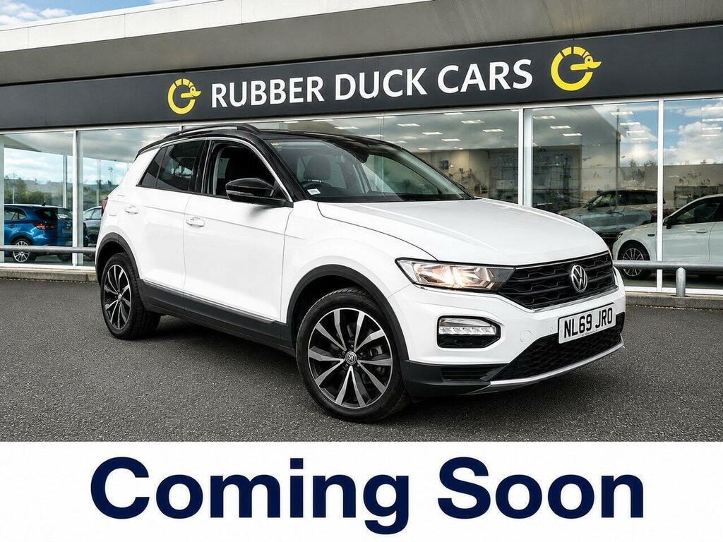 Volkswagen T-Roc 1.0 Tsi Gpf Design Suv Euro 6 S White