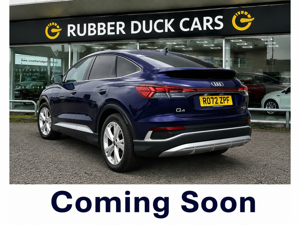Audi Q4 E Tron 40 S Line Sportback 82Kwh 204 P Blue