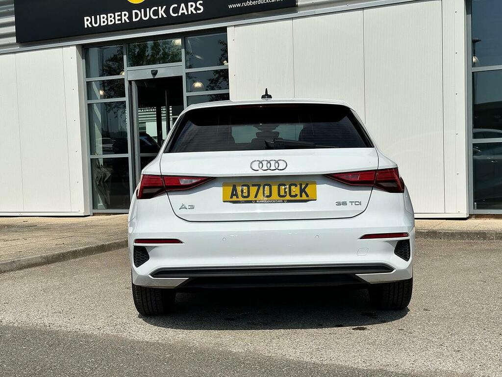 Audi A3 2.0 Tdi 35 Technik Sportback S Tronic E AO70OCK White #6